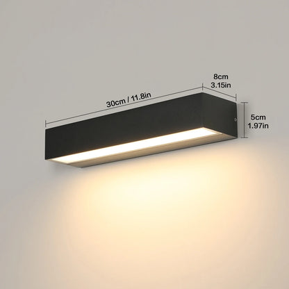 Wall lamp Outdoor Waterproof Door Head led Wall Wash Hanging Long Strip Courtyard Balcony Signboard Terrace Villa Wall LIGHTS